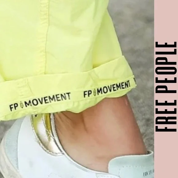 Free People pants Large hiking workout track jogger - Picture 6 of 10